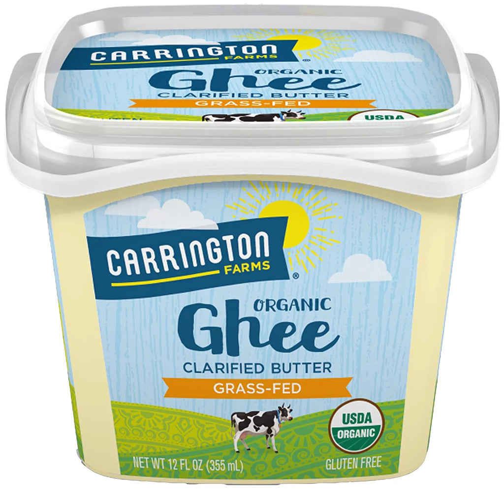 Organic Ghee Clarified Butter Grass Fed 12 fl oz Pack of 2 E541