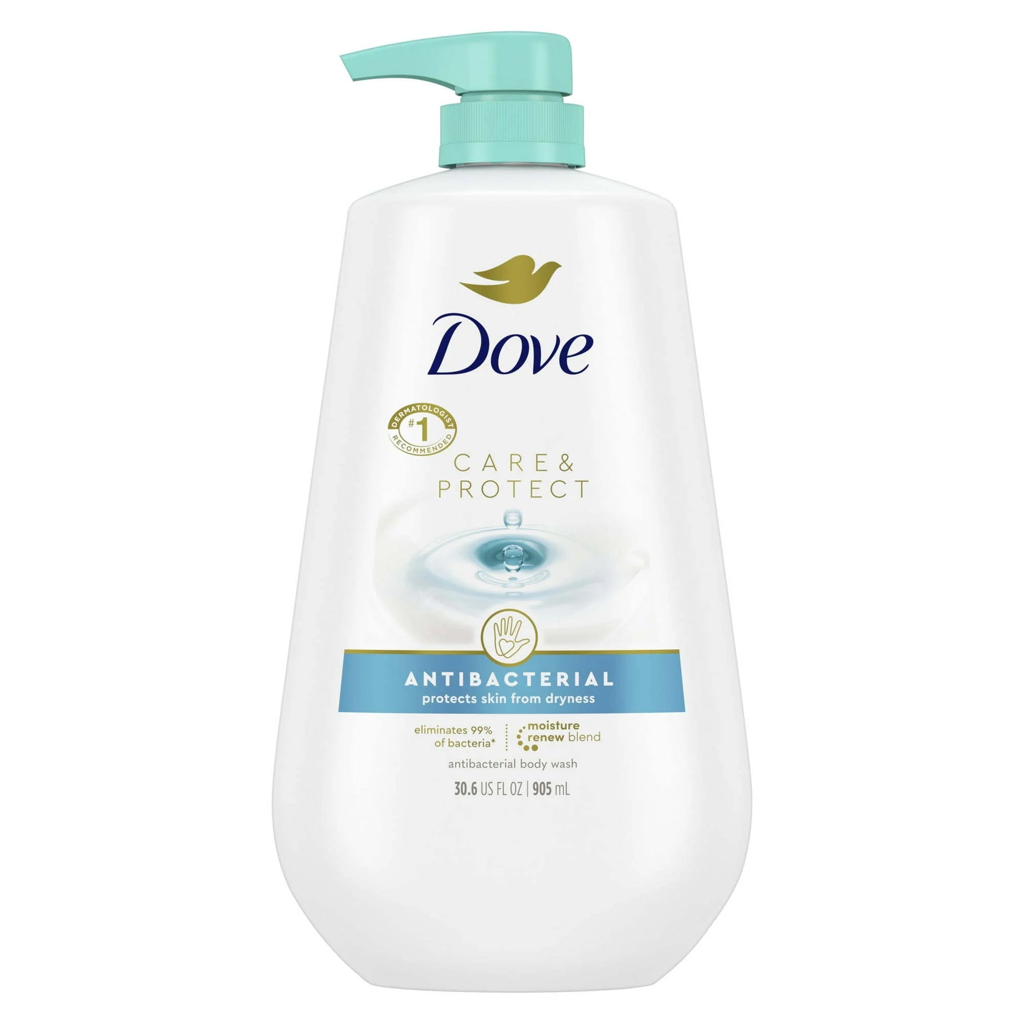 Antibacterial Liquid Body Wash with Pump, 30.6 oz. U88050