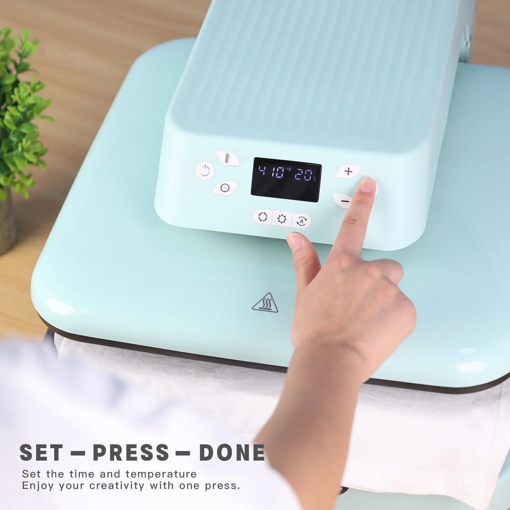 Blue Auto Heat Press Machine R58890