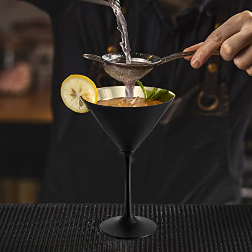 8 Ounce Copper Tone Martini Glasses, Set of 2 P914363