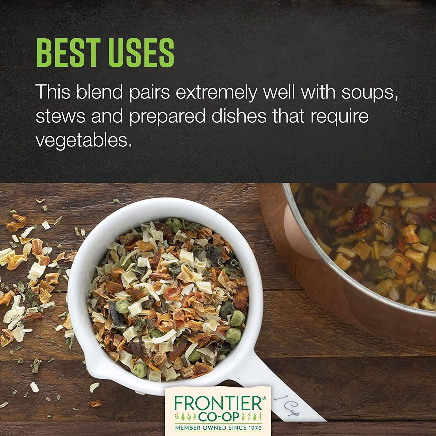 1-Pound Mixed Dried Vegetable Soup V2785