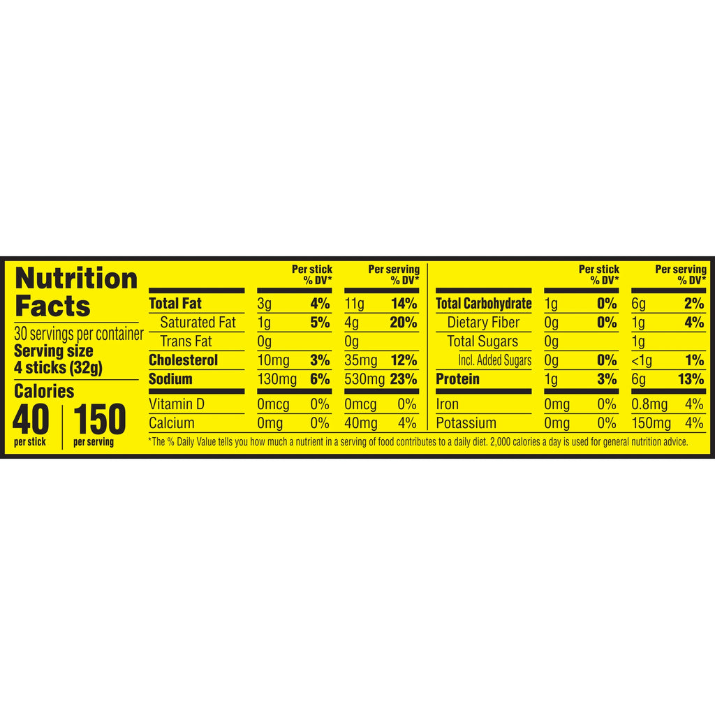Slim Jim Smoked Snack Sticks, Original, 0.28 Ounce (Pack of 120) C86422