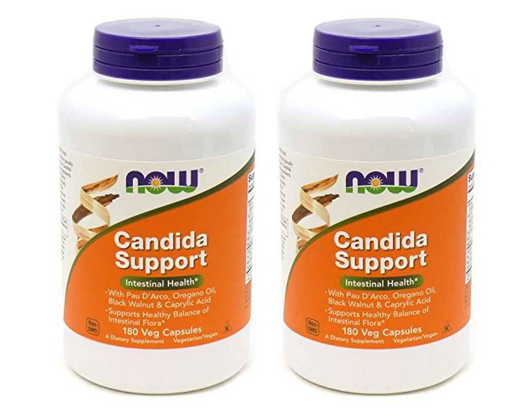 180 Veg Capsules Candida Support (Pack of 2) S244