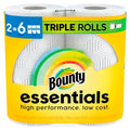 White 2 Triple Rolls Paper Towels X9677