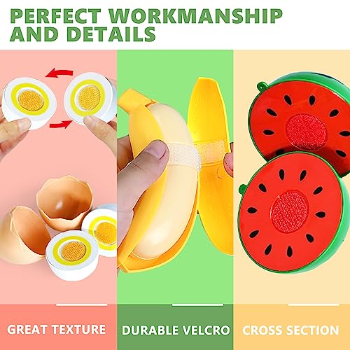 100 Pcs Play Food Set with 2 Baskets K828282