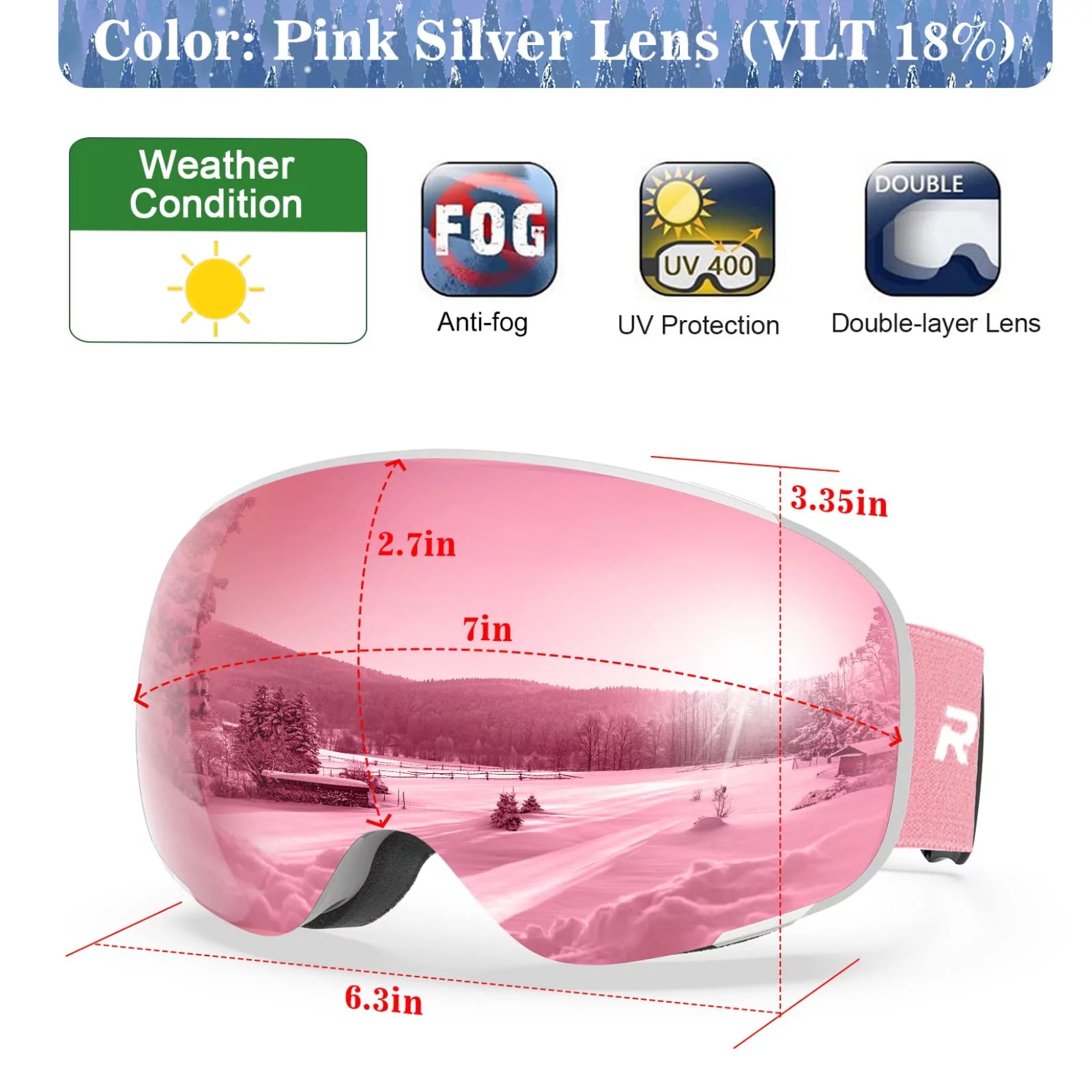 Kids Ski Goggles K85137