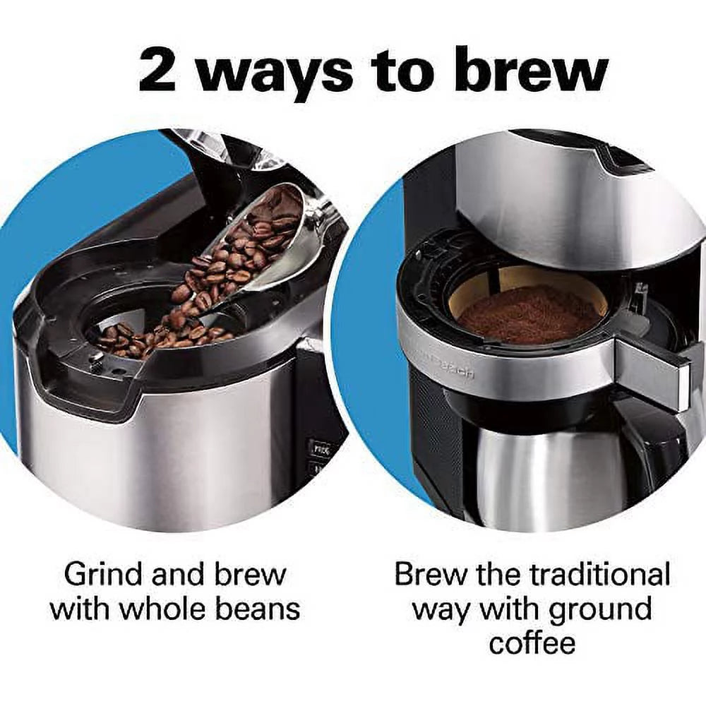 Programmable Grind and Brew Coffee Maker V5832