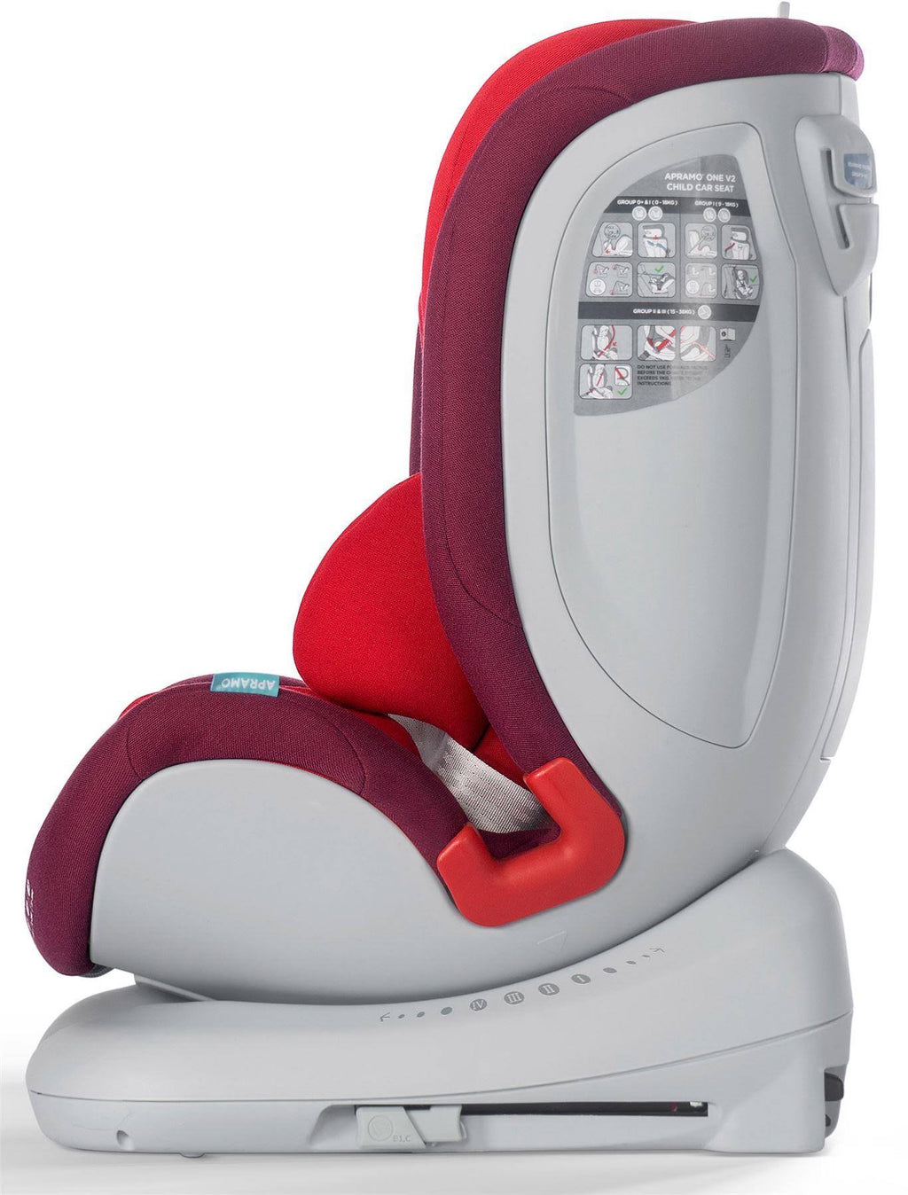 All Stage Child Car Seat Group 0+/1/2/3 Chilli Red N639