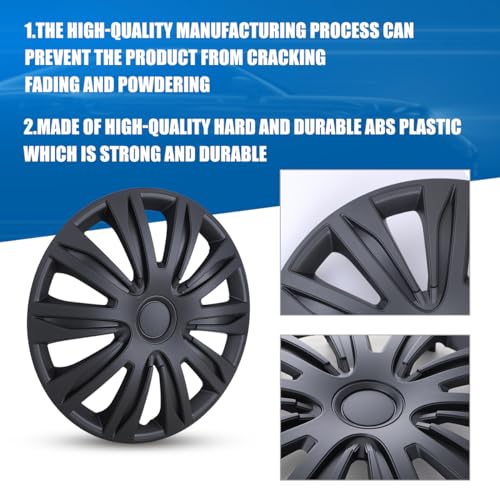 16 Inch Silver Chrome Hubcaps Set of 4 H8102