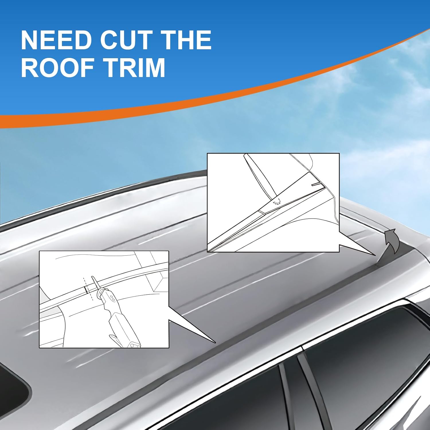 Heavy Duty Lockable Aluminum Black Roof Rack Cross Bars H328