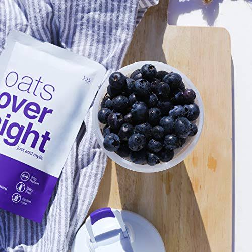 Plant Based Blueberry Cobbler High-Protein Low-Sugar Gluten-Free 2.6oz per Pack E42456