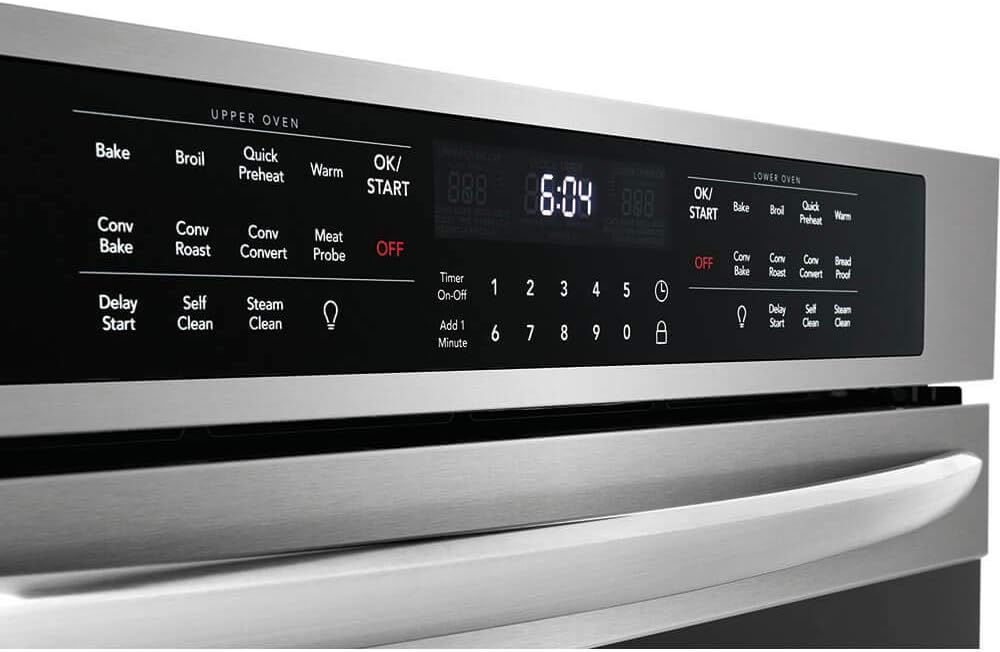 30" Double Electric Wall Oven with Convection in Stainless Steel U425