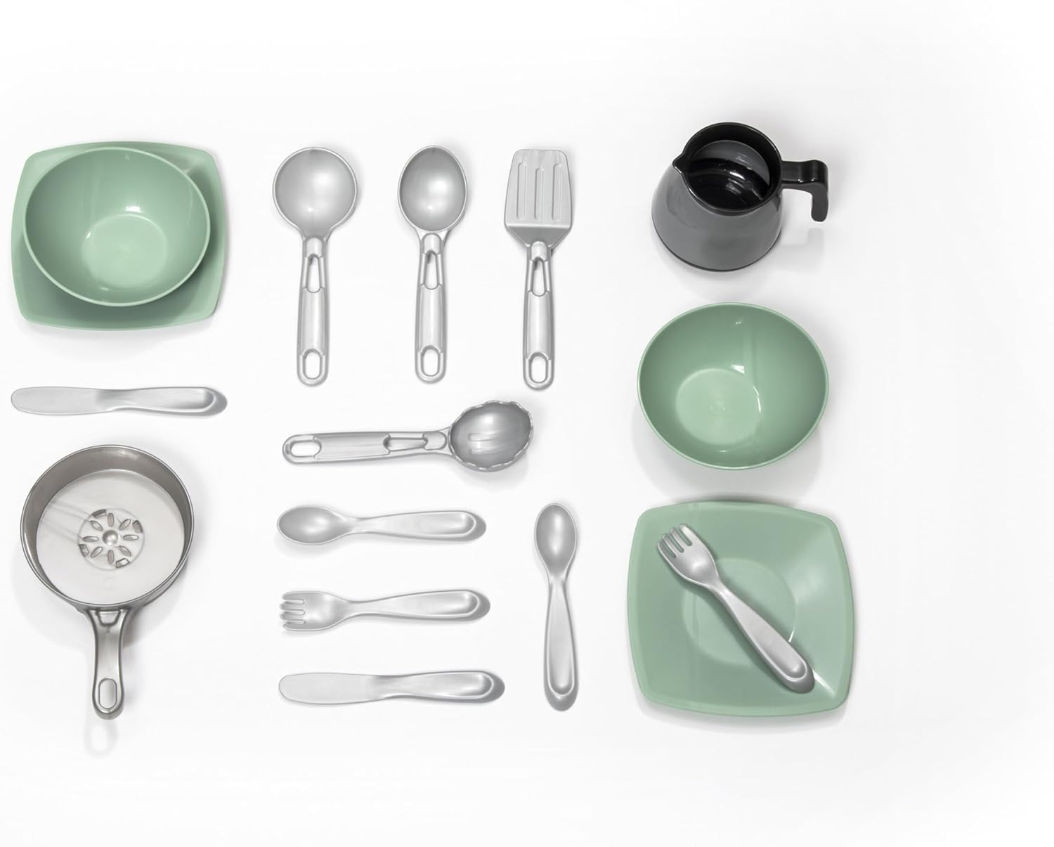 15 Piece Wooden Kitchen Set for Kids W724790