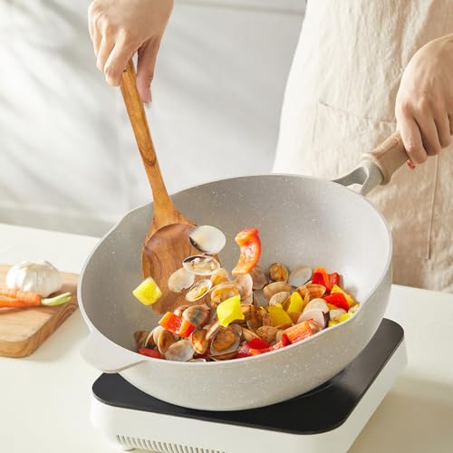 10 Pcs Natural Teak Wooden Kitchen Utensils Set T483