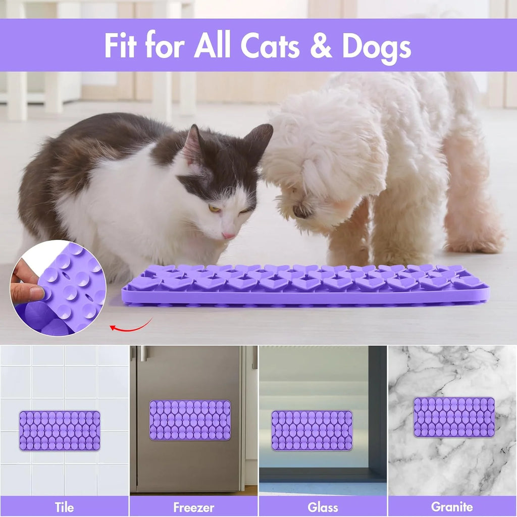 XL Purple Silicone Snuffle Mat for Dogs T8641
