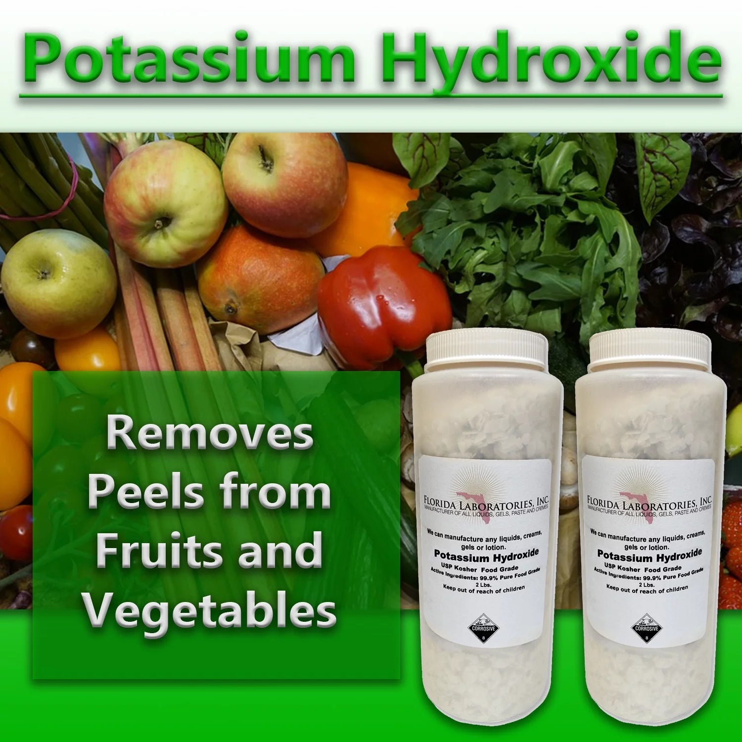 4 Lbs Potassium Hydroxide R930044