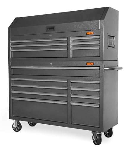 52-Inch Rolling Tool Cabinet with Heavy Duty Steel Construction H46482