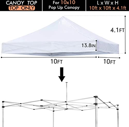 10' x 10' Replacement Canopy Top L2588