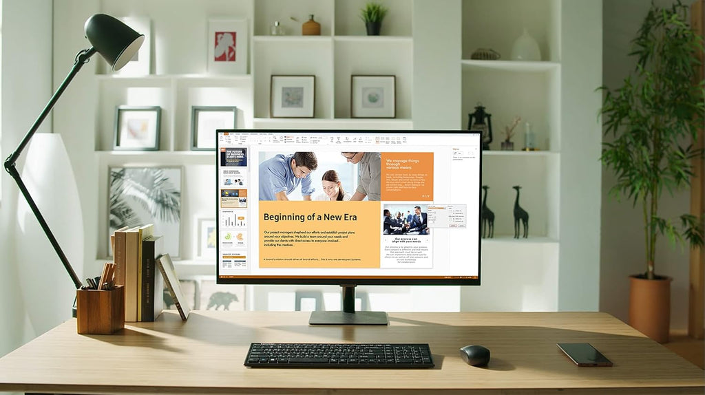 32-Inch FHD 1080p Smart Monitor & Streaming TV with Built-in Speakers and Remote W7919