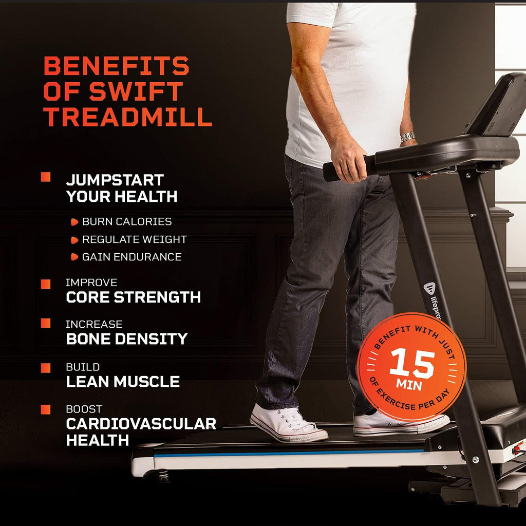 Foldable Electric Treadmill W11998