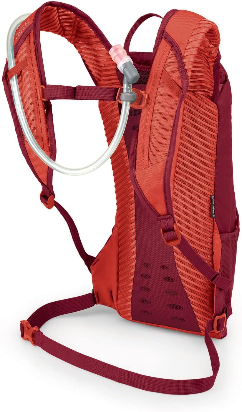 7L Women's Biking Backpack with Hydraulics Reservoir, Claret Red U604920