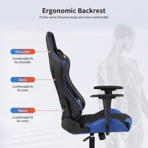 Red PU Leather High Back Ergonomic Gaming Chair D272983