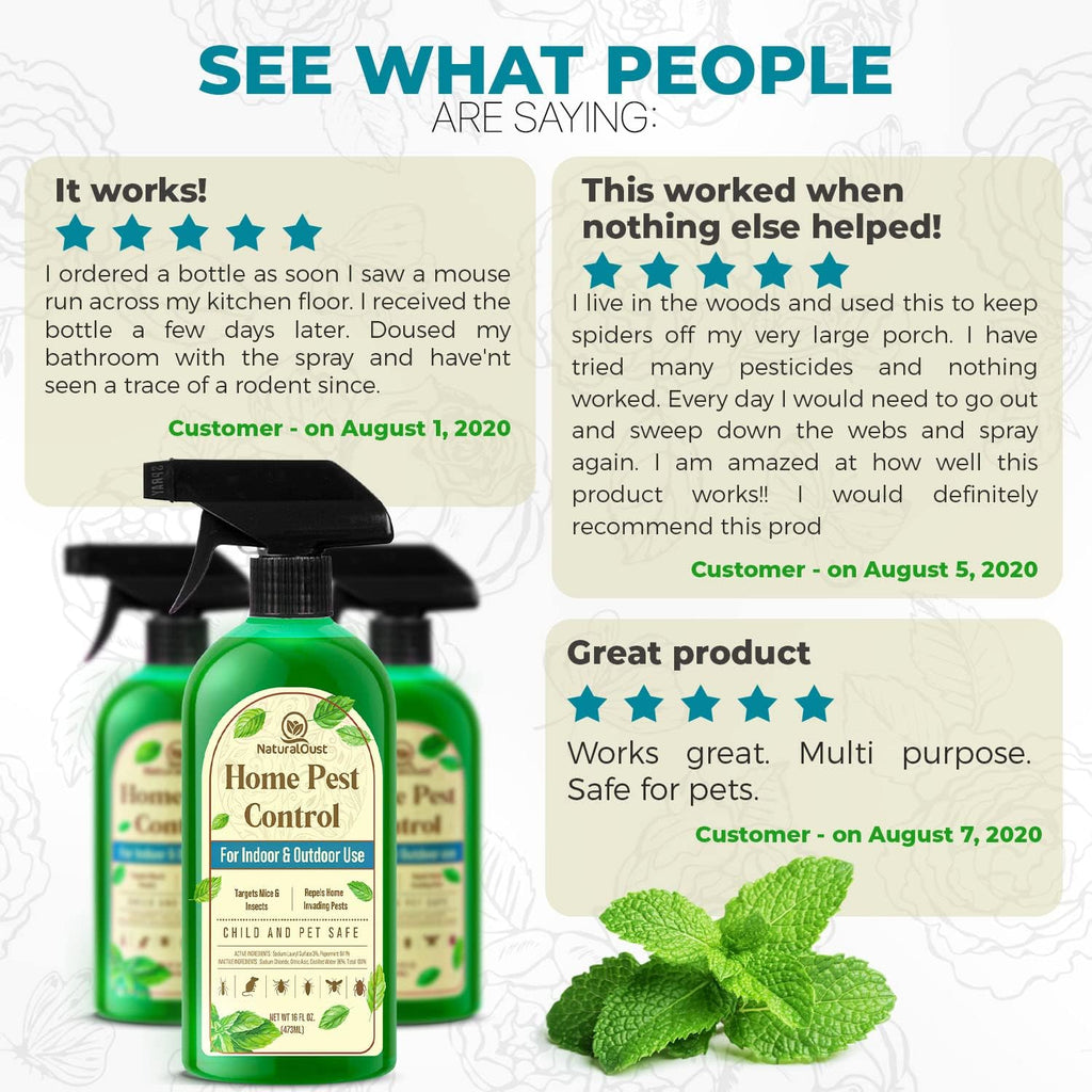 Peppermint Oil Mouse Repellent Spray Z14460