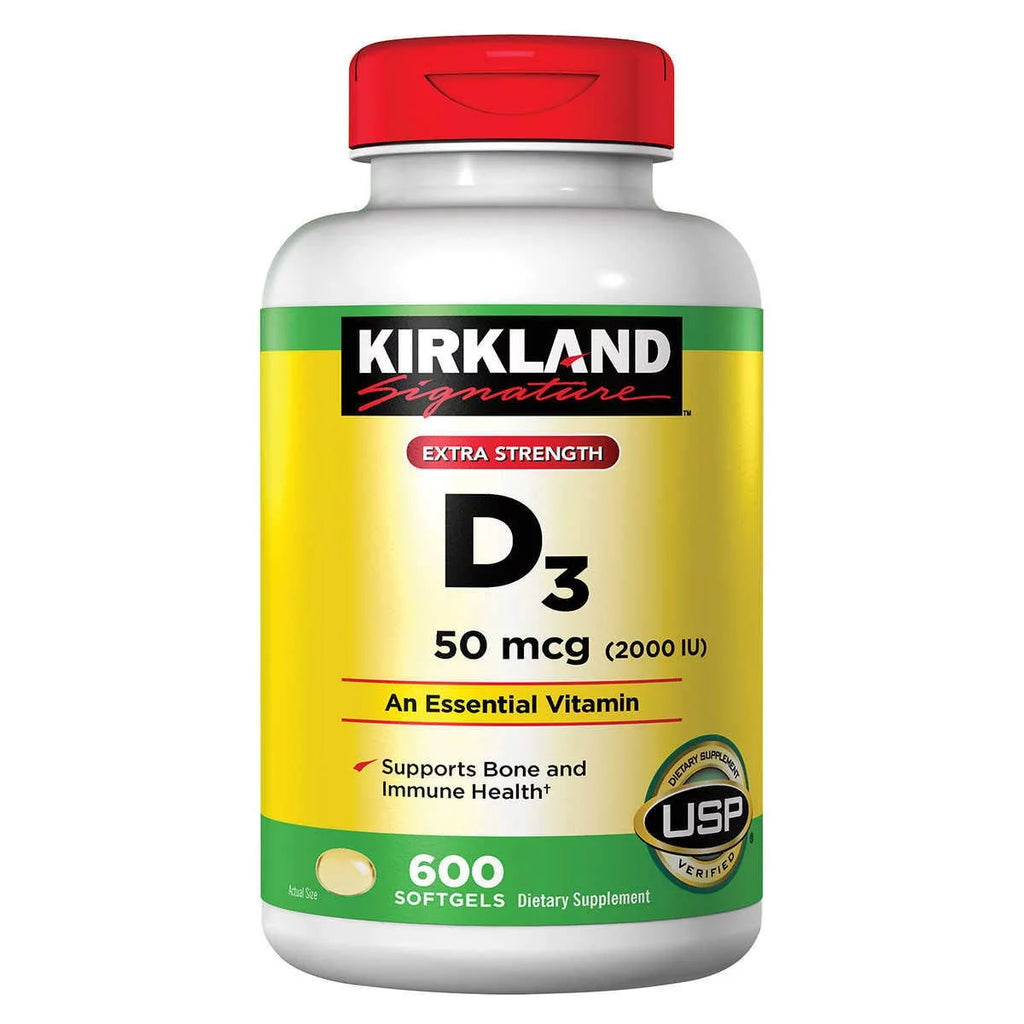 Extra Strength Vitamin D3 2000 I.U. 1200 Softgels V1337