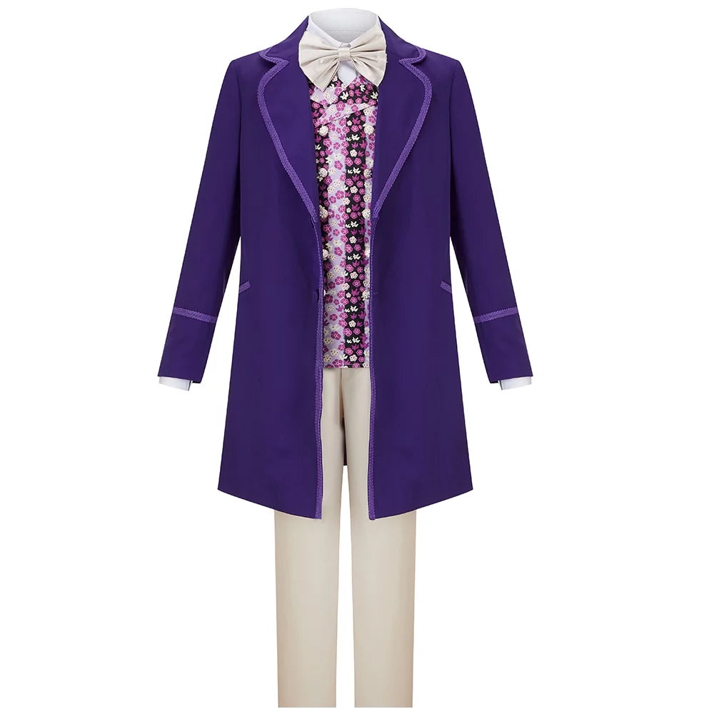 Trench Floral Vest Uniform Suit With Hat B271454