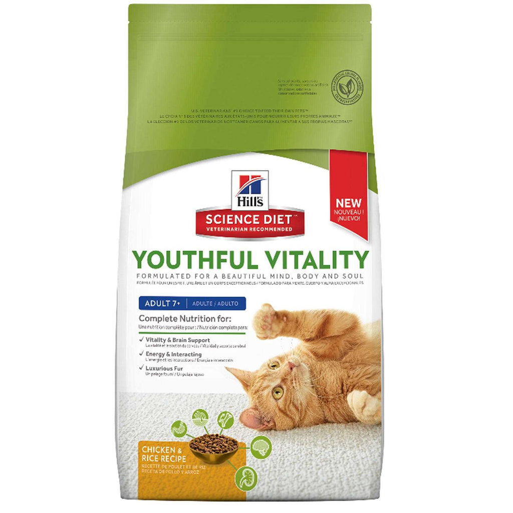 Senior Vitality Dry Cat Food O6640