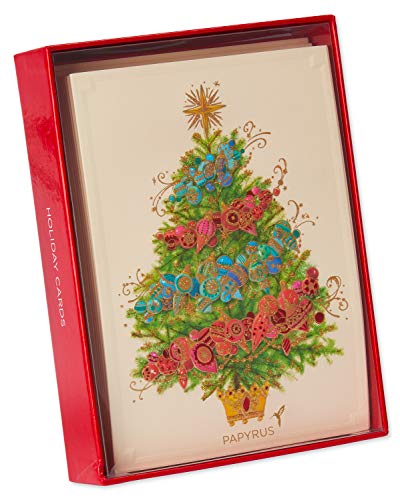 12-Count Christmas Cards with Envelopes R2401