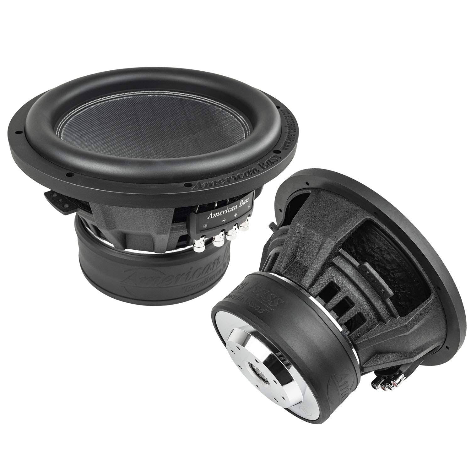 12 inch Dual 2 Ohm Subwoofer 2 Pack A55246