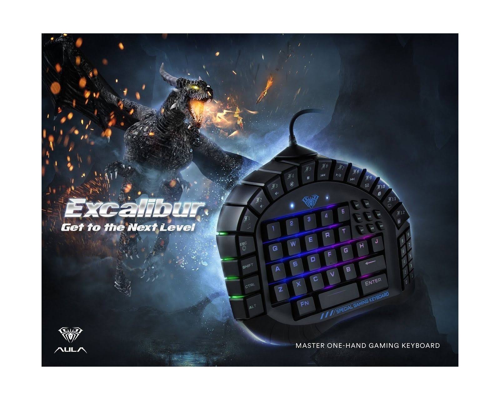 One-Hand Gaming Keyboard Mechanical P66248