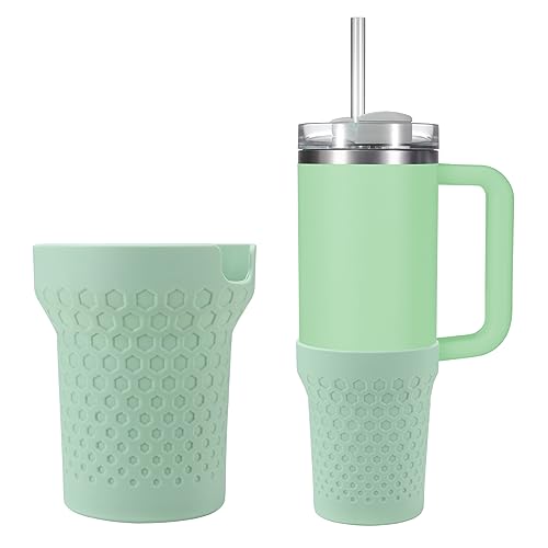 Red Silicone Cup Bottom Protector Sleeve for 30 oz Tumbler V539176