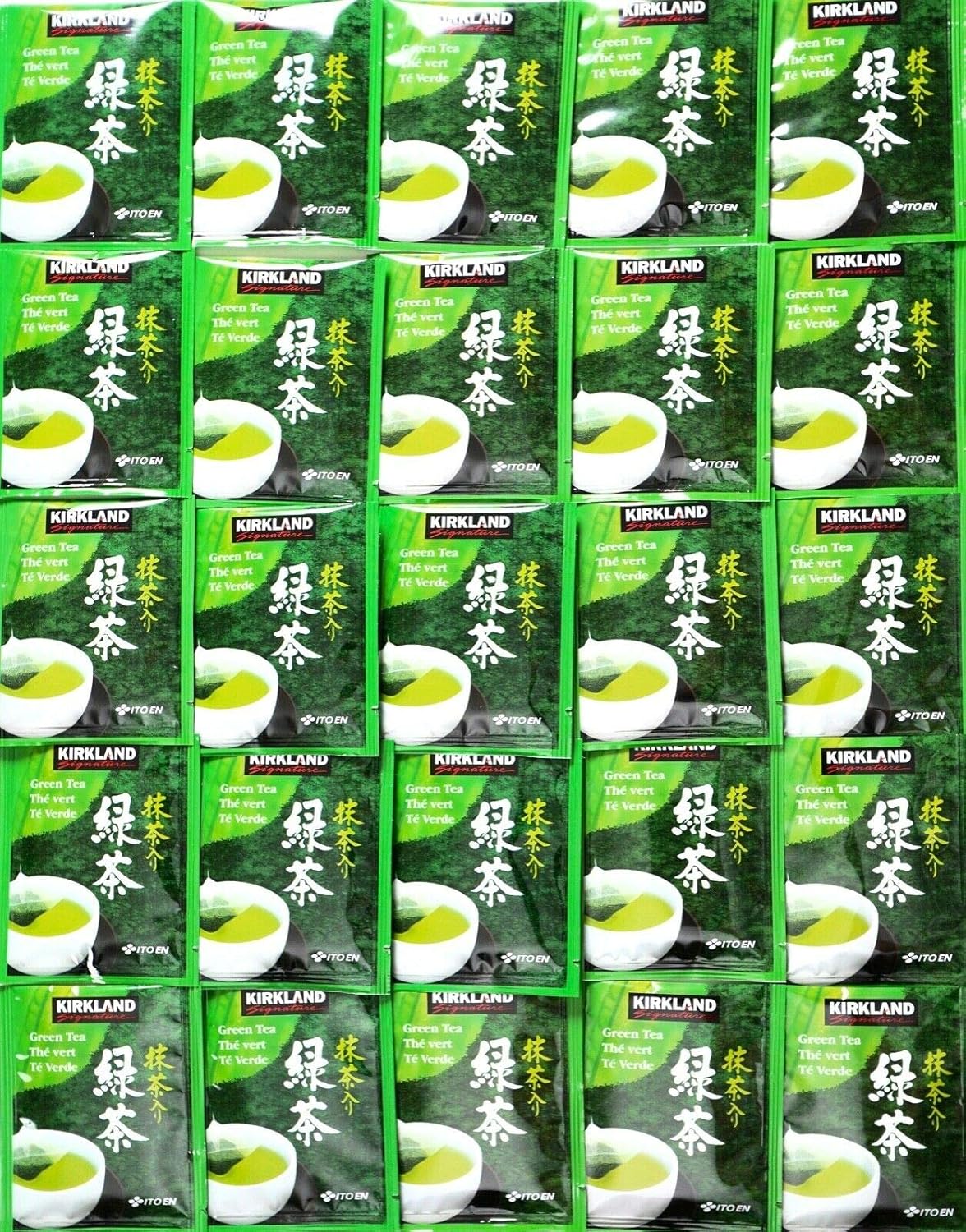 Green Tea Individual Packets Qty 25 Packets V8508