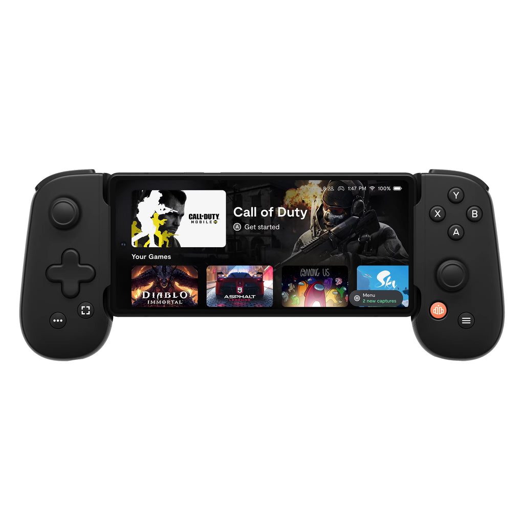 Black Mobile Gaming Controller E701