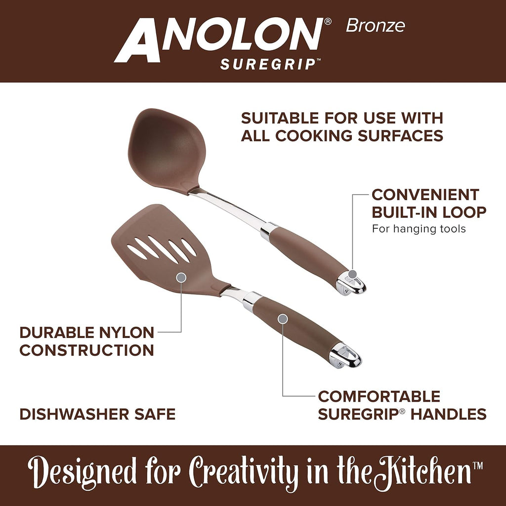 6 Piece Nonstick Kitchen Cooking Tools Set I365