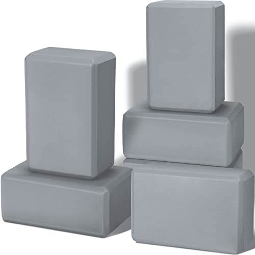 6 Pack Eva Foam Yoga Blocks X262393