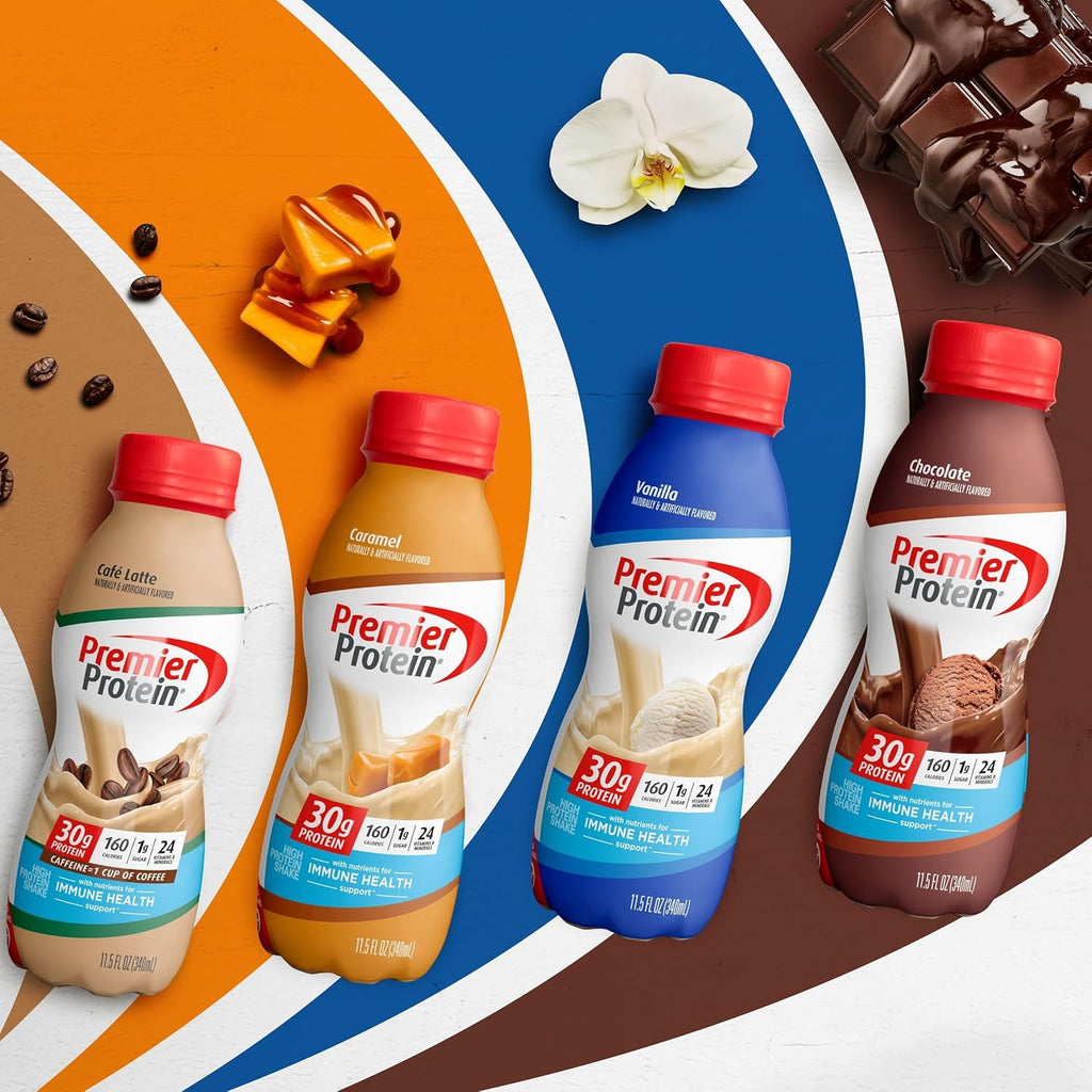 Café Latte Protein Shake, 30g Protein, 1g Sugar, 11.5 fl oz Y408976