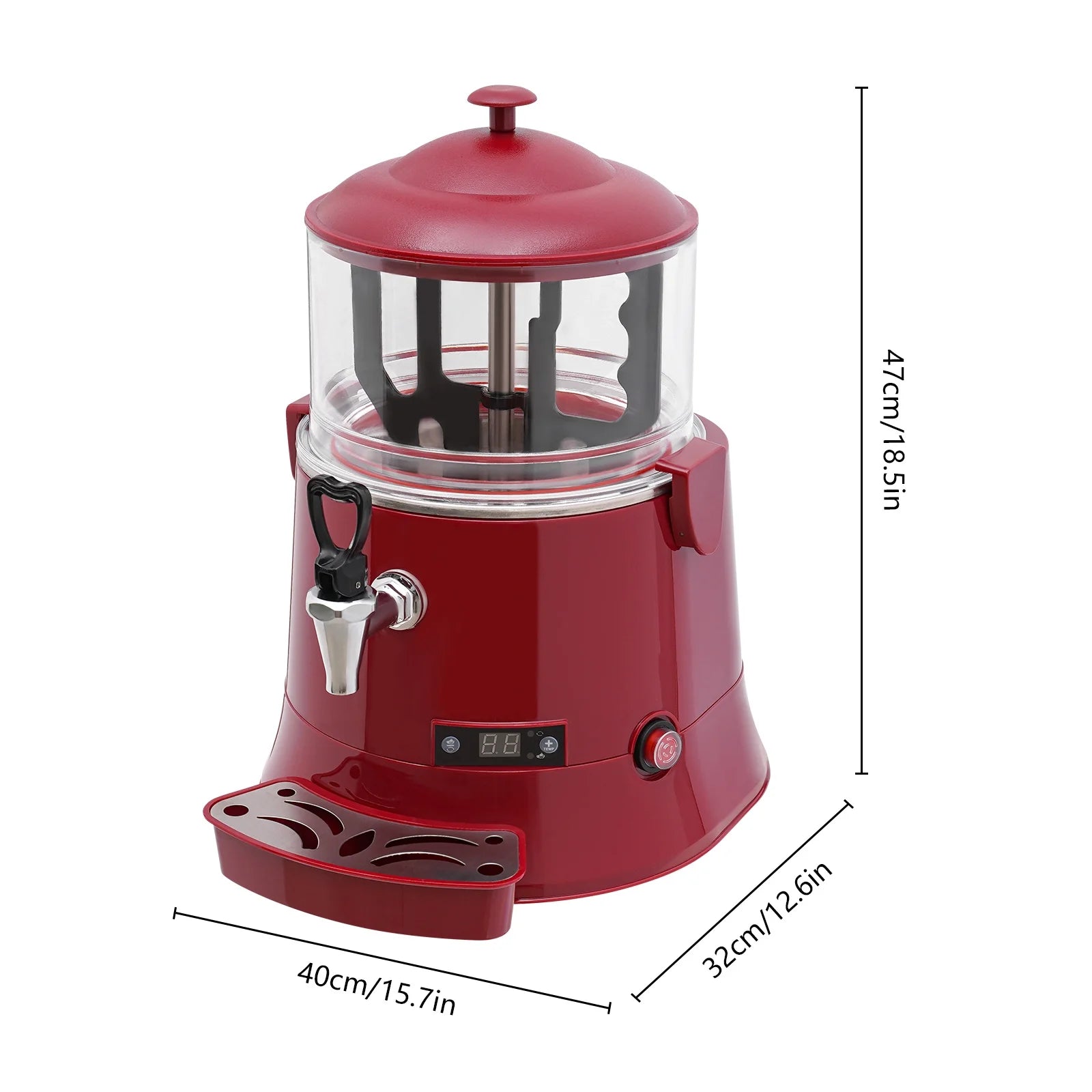 5L Stainless Steel Electric Hot Chocolate Dispenser J663