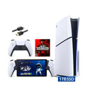PlayStation 5 Slim Disc Edition Call of Duty Modern Warfare III Bundle with Portal Remote Player and Mytrix 8K HDMI Ultra High Speed Cable - PS5 1TB PCIe SSD Gaming Console D27733
