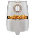 2 Qt White Air Fryer with Timer and Temperature Control B812