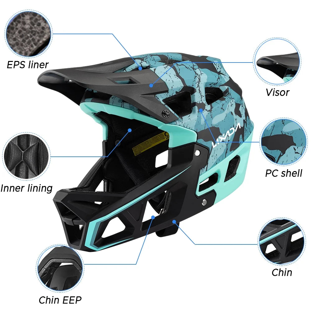 Full Face Mountain Bike Helmet I110601