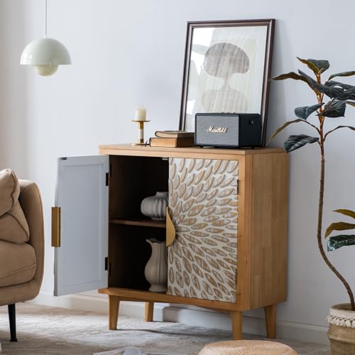 Farmhouse Sideboard with Wood Legs O774