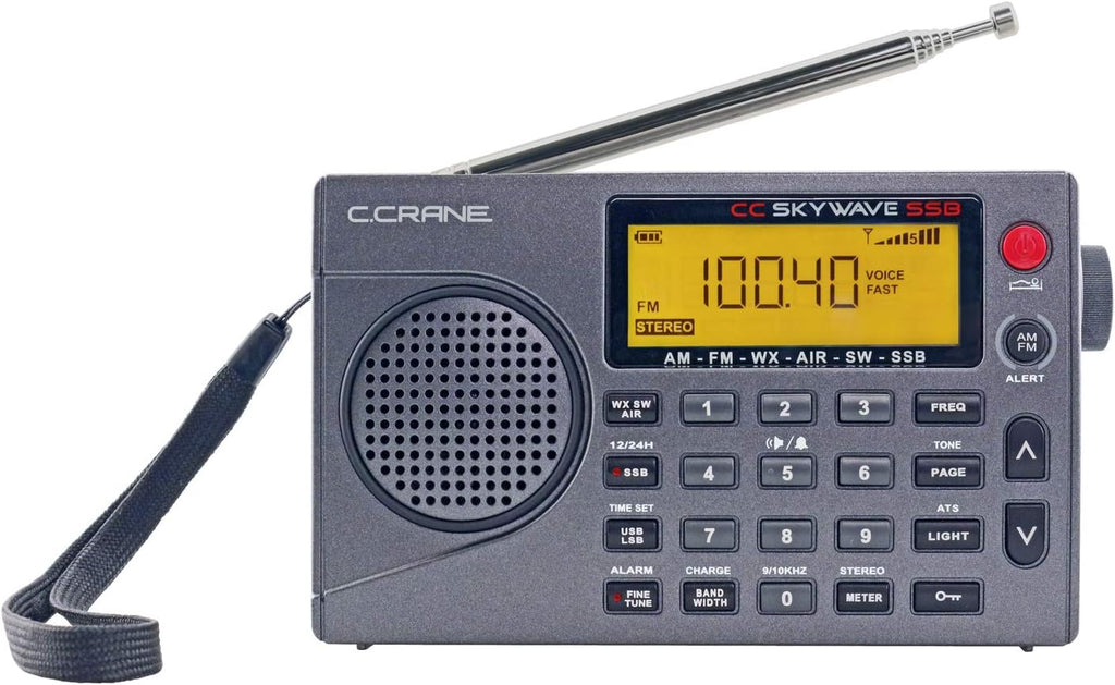 Small Battery Operated Portable Travel Radio O4872