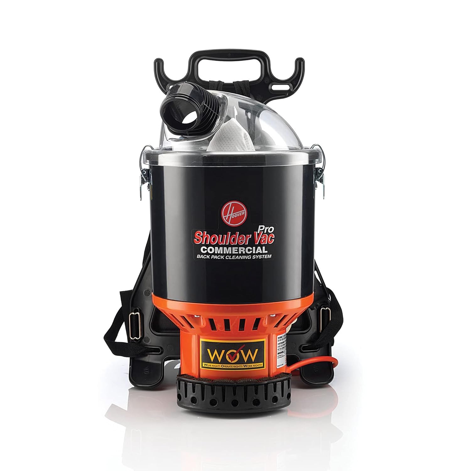 Black Lightweight Backpack Vacuum Cleaner Z34629