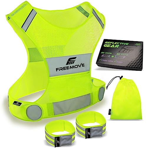 Reflective Vest with 2 Bands & Bag P10766