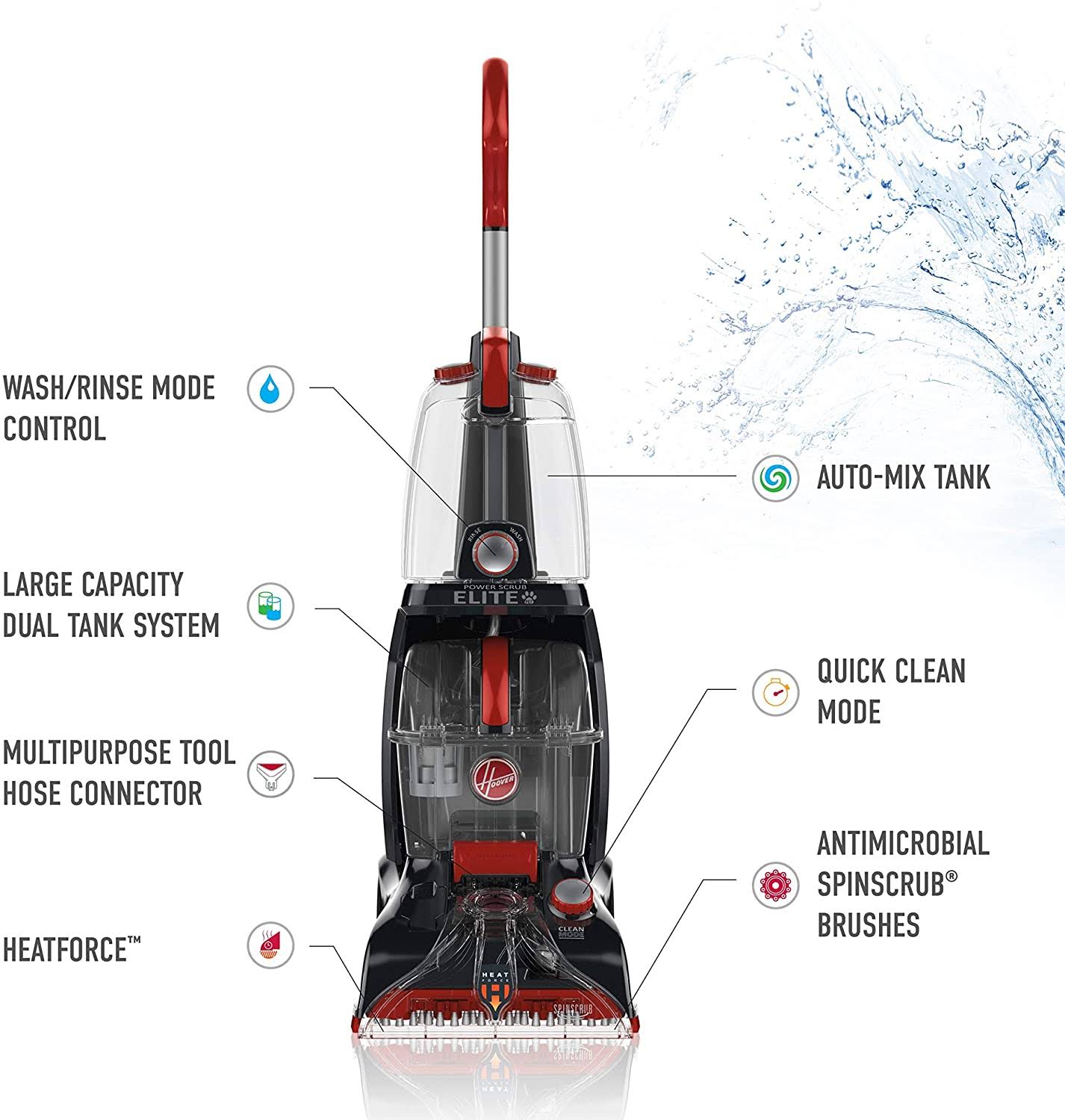 Upright Pet Carpet Cleaner M483