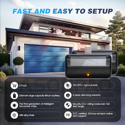 Garage Door Opener Remote J99710