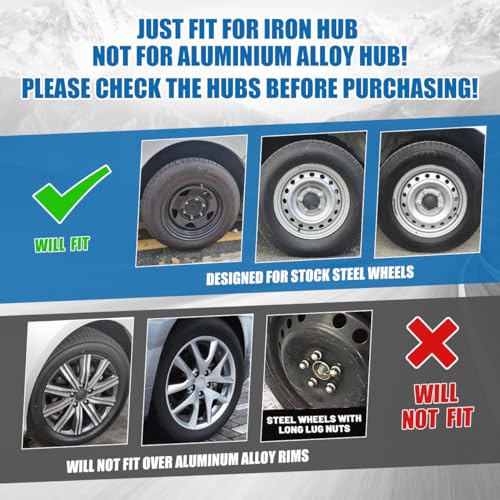 16 Inch Silver Chrome Hubcaps Set of 4 H8102